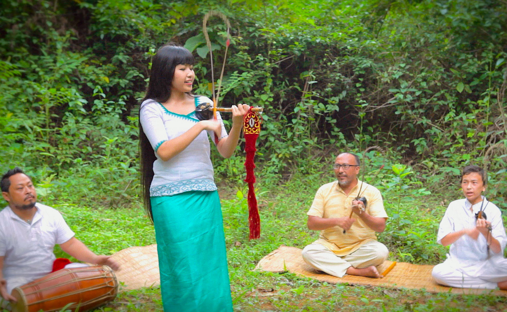 Mangka sings Moirang Sai with Laihui Ensemble